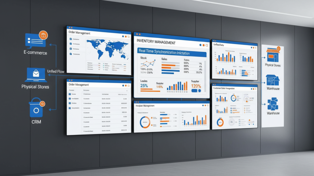 unified commerce solutions connecting retail order and inventory management