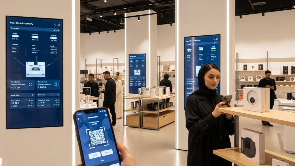 ecommerce integration in GCC retail store with real time inventory