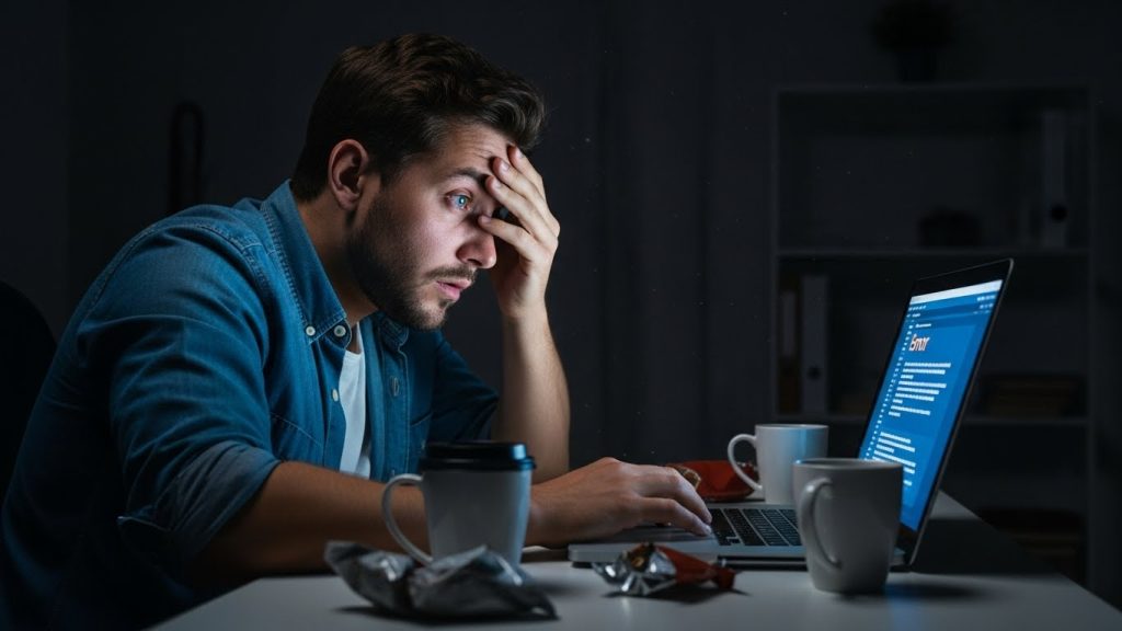 custom headless commerce development late night debugging crisis