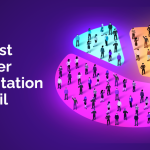 Comparison of demographic customer segmentation tools versus behavioral segmentation showing dynamic customer trajectories